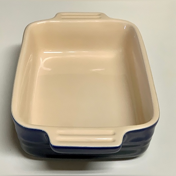 LE CREUSET HERITAGE Stoneware 12-34 Double Handled Rectangular Dish Casserole - Picture 6 of 10